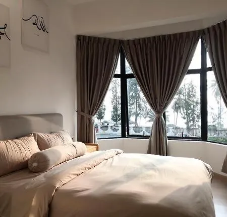 Auliya Homestay Melaka Seaview Pantai Puteri Exterior photo